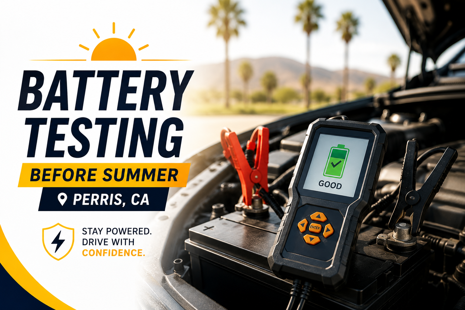 Battery Testing in Perris, CA is Essential